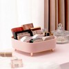 CS 20 3-Tier Modern Detachable Cosmetic Organizer for Dressing Table Interior Pink