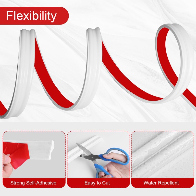 Peel and Stick Panels Molding Trim, 0.9in*10FT Self-Adhesive Wall Paneling