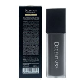 DECENTNESS Flawless Finish Foundation Full Coverage,Matte Creamy Natural,Minimizes Pores And Imperfections,10+ Hour Wear Long Lasting,1.0 fl.oz/30ml(Pale)