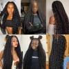 Water Wave Curly Bulk Human Braiding Hair for Boho Braids
