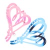WOONEKY 2pcs Heart Claw Clips for Women Non Slip Decorative