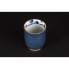 Hasamiyaki 73035 Yunomi Cup Hyottoko Pattern, Blue