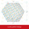 Hexagon Playpen Mat, Dinosaur Print Baby Playmat Kids Tent Mat