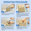Fygrip 10 Pack Small Vacuum Storage Bags with Hand Pump,