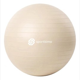 Sportisimo - Pelota de Yoga y Pilates 65 cm con Bomba de Inflado - Extra Gruesa 2000 micrómetros Resistente 200 Kilos - Antideslizante para Ejercicio y Equilibrio Corporal
