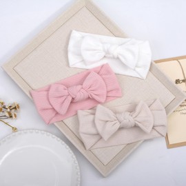 BIANHUAN Baby Hair Band, Headband for Kids, Baby Ribbon, Girls, Hair Accessories, Baby Kids, Newborn, Hair Band, 3-Piece Set, Present, Hair Ornament, Children, Hinamatsuri, Photography, Beginning