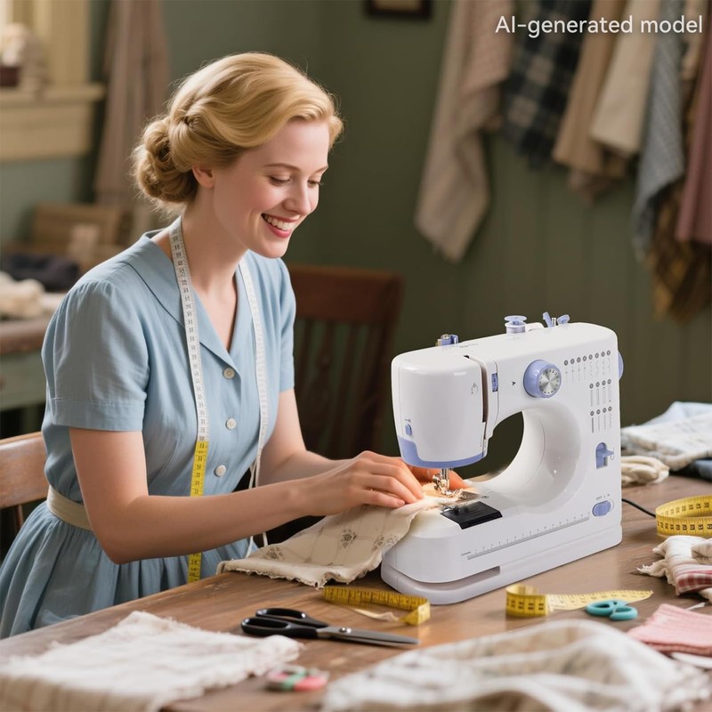 Ninonly Sewing Machine for Beginners, Portable Electric Sewing Machine with