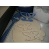 FULL BIRD COLONEL OUTLINE MILITARY RANK EAGLE COOKIE CUTTER MADE