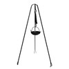 Lord of Battles Medieval Campfire Tripod Stand Hand Forged Iron