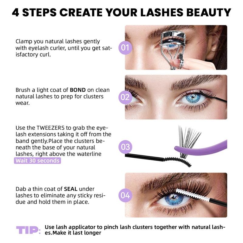 B&Q Lash l 30D+40D Natural Kit l 280pcs Individual Lash