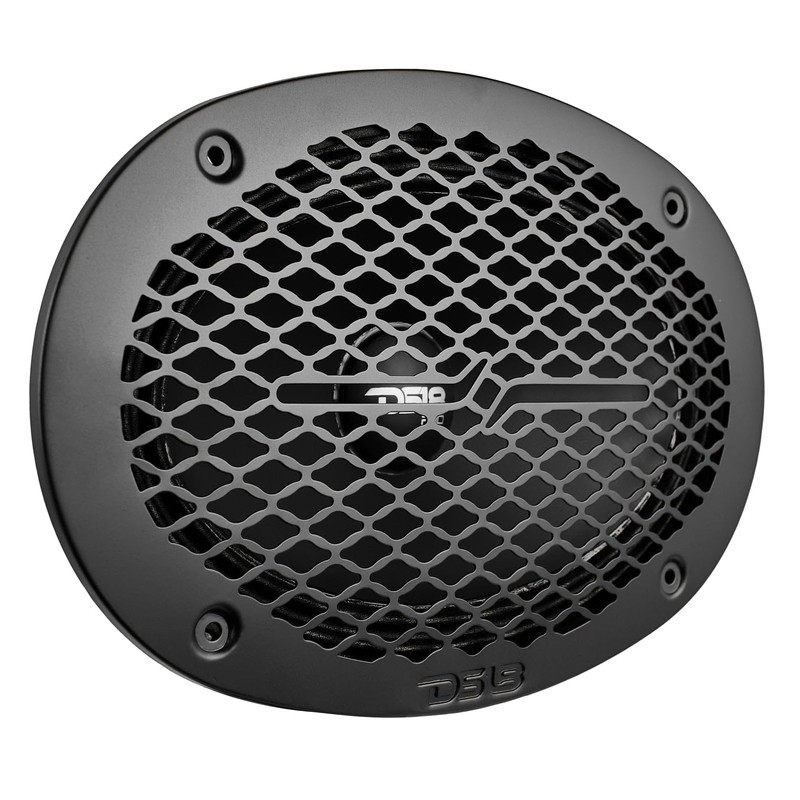 DS18 PRO-GRILL69MS 6x9 Universal Speaker Grill, Shallow Metal Mesh Protective