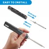 6PCS TS100 Soldering Tips Kit with Threaded Insert Adapter, Compatible