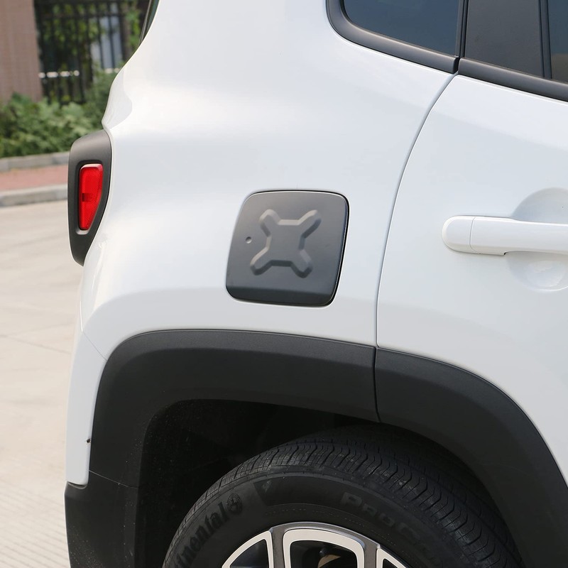 Hoolcar Gas Cap Fuel Filler Door Gas Tank Cap Trim