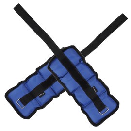 Generic 2pcs Adjustable Fitness Ankle Weights Wrist Weights Sandbag for Men Women for Running Yoga Aerobics Gym Workouts Versatile Muscle Training Equipment