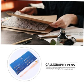 Operitacx 3sets English Calligraphy Starter Kit Pen Nibs Vintage Dip Pen Writing Supplies for Students