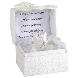 Usave GLASS GUARDIAN ANGEL/COMMUNION CONFIRMATION CHRISTENING Keepsake Gift Boy or Girl