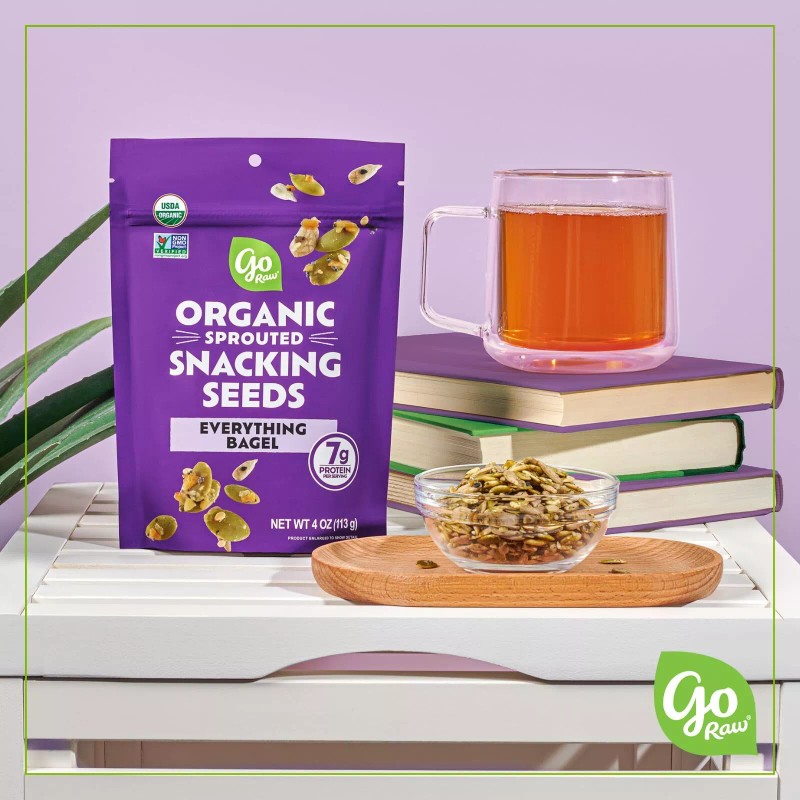 go Raw Organic Sprouted Pumpkin Sunflower Seed Snack Mix 6