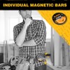 Magnetic Storage Organizer Tool Holder - 6-Piece Wall Mount Rack