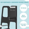 Dream On Me Explora Tower & Step Stool in Black,