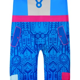 ESDFGHOP Zombies Costumes for Kids Girls Movie Character Jumpsuit Cosplay Bodysuit Uniform Outfits for 5-12 Years