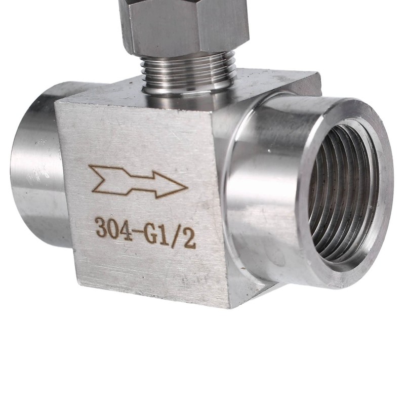 Aribrnten 1/2 Inch Equal Female Thread 304 Stainless Steel Flow