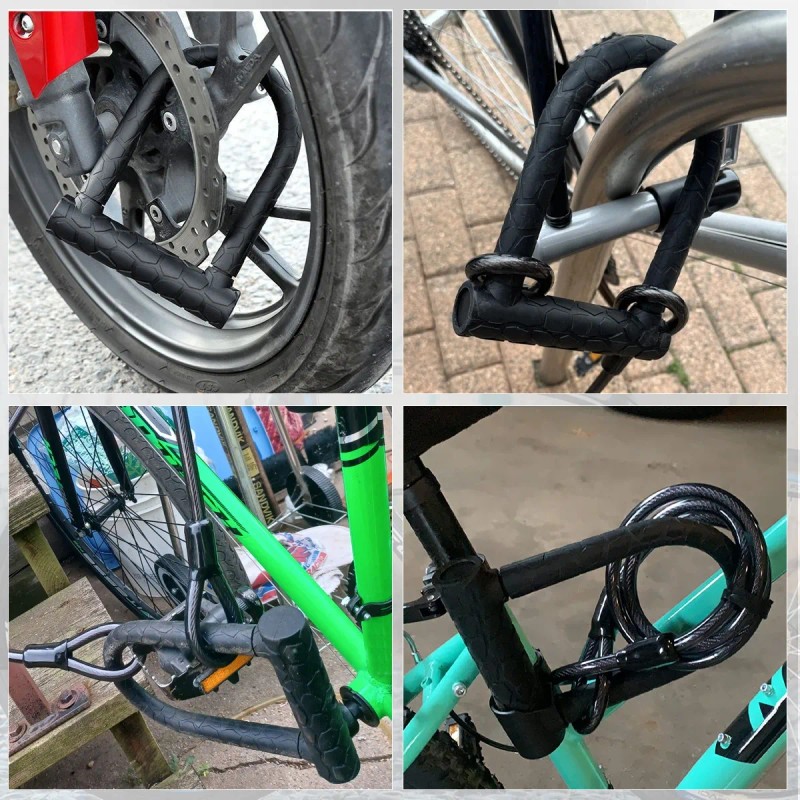 Candado Rigido Tipo U Para Bicicleta Motocicleta Con 2llaves