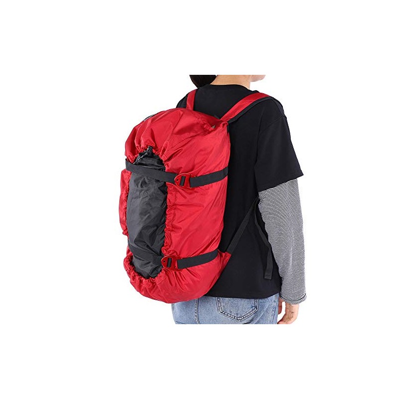 Alomejor Climbing Bag Foldable Waterproof Climbing Bag Mountaineering Shoulder Backpack
