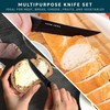 Home Hero Steak Knives Set of 12 - High-Carbon Stainless