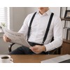Heavy Duty Suspenders for Men Work Biker Outdoor 3.8cm Wide