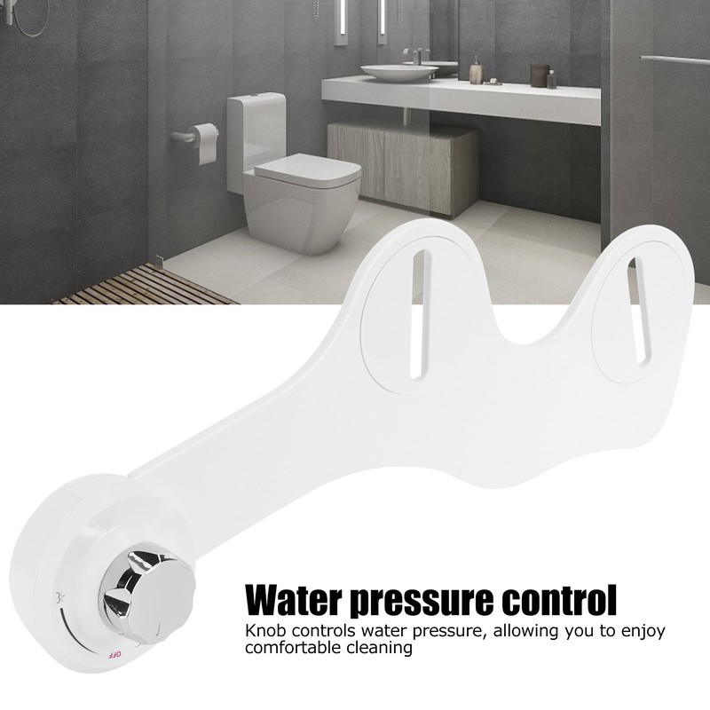 G7/8 Toilet Seat Bidet Sprayer Attachment with Dual Nozzle Home