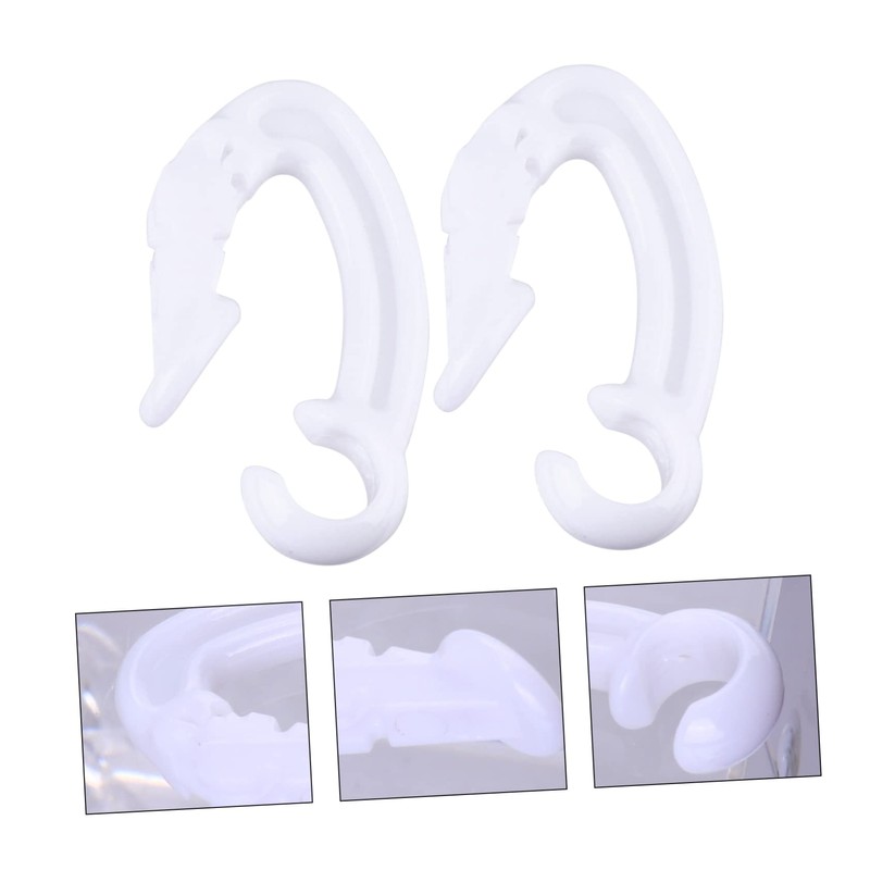 CIYODO Chic Earphone Clasps 2 Pcs Anti-Lost Hooks for Versatile