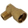 NATURAL GAS & LPG OVEN COOKER FITTING 1/2" ANGLED BAYONET