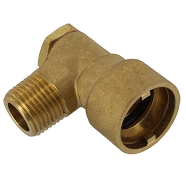 NATURAL GAS & LPG OVEN COOKER FITTING 1/2" ANGLED BAYONET PUSH LOCK CONNECTOR FOR OLD STYLE THICK COOKER HOSES