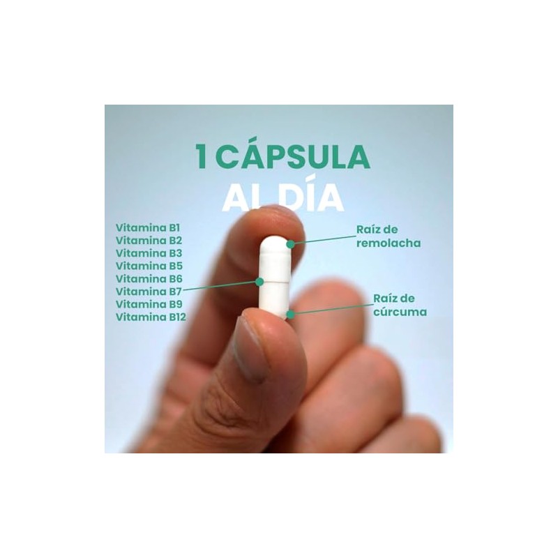 Nuboost Complejo Completo Vitamina 510 Por Cápsula Cápsulas Vitaminas B12
