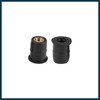 TUCKBOLD 10pcs M5 Motorcycle Windscreen Screw Fairing Windscreen Bolt Black