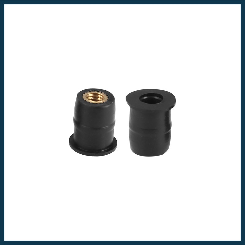 TUCKBOLD 10pcs M5 Motorcycle Windscreen Screw Fairing Windscreen Bolt Black
