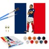 QDUODUO Football Paint by Numbers with Frame for Adults Beginners