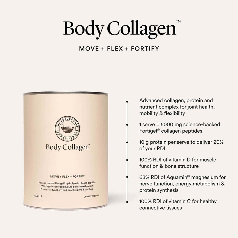 The Beauty Chef Body Collagen Vanilla, 260g