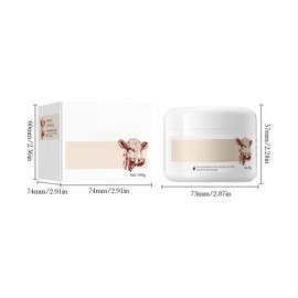 Hppsctink 2PCS Beef Tallow Cream,Rindfleisch-Creme, Rindertalg Feuchtigkeitsspendende & reparierende Creme, Nährende Haut, Feuchtigkeitsspendende Hautcreme,2pcs*100g