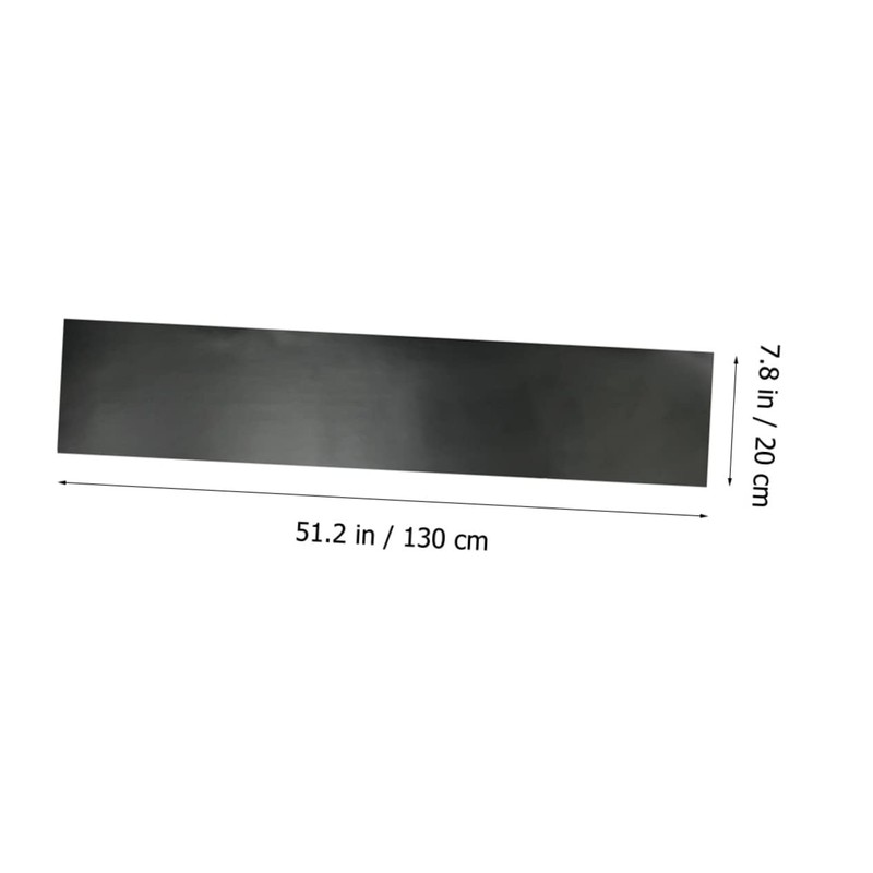 FUNOMOCYA Car Window Sun Shade Windshield Tint Strip 130x20cm Black