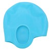 High Elasticity Children Silicone Swimming Cap 3D Ear Protection Swimming
