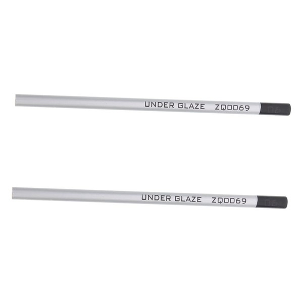 STOBOK 2pcs Underglaze Pencils for Ceramics Precision Drawing Tools for