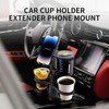 QLoztyse Car Cup Holder Extender Phone Mount - All Purpose