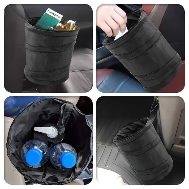1 Piece Foldable Car Trash Can, Portable Car Trash Can,