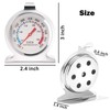 Oven Thermometers, Large Dial Oven Grill Monitoring Cooking Thermometer with