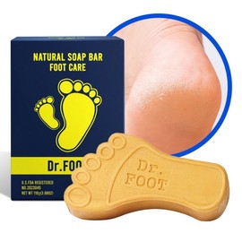JJBIO Dr.FOOT Dr.Foot Herbal Foot Soap Antibacterial Foot Odor Heel Exfoliation Foot Sweat Toenail Care Foot Care Soap, 1 Piece, 1 Piece, 110g / JJBIO Dr.FOOT 닥터풋 허브 발비누  항균 발냄새 뒤꿈치 각질 제거 발땀 발톱관리 풋케어 비누, 1개입, 1개, 110g