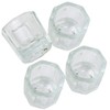 PandaSpa 2 Pieces Dappen Dish Crystal Bowl Glass Acrylic Nail
