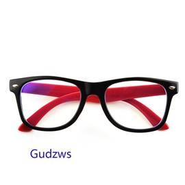 Gudzws Kids Blue Light Blocking Glasses Rectangle Digital Boys Girl Age for 5-12 (Black)