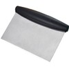 Stainless Steel Scraper & Chopper- Great as Dough Cutter for