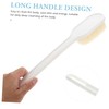 PACKOVE Long Handle Bath Brush for Shower with Soft Nylon